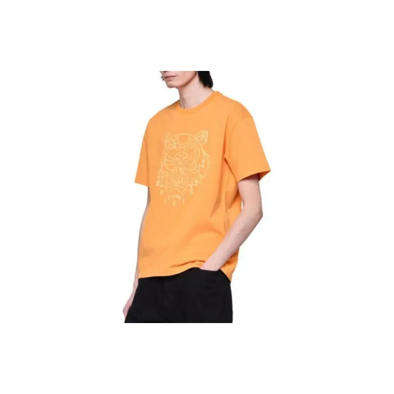 KENZO T Shirts Men Orange-3