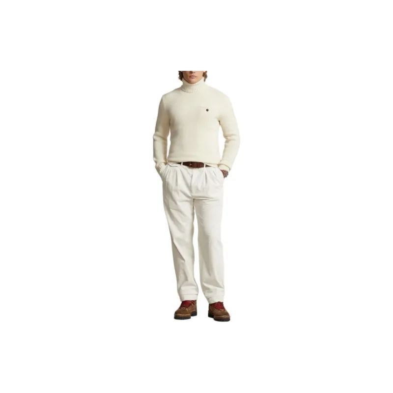 Polo Ralph Lauren SS24 Sweater Men's Cream-1