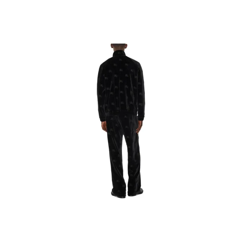 Burberry Ekd Velvet Track Pants-2