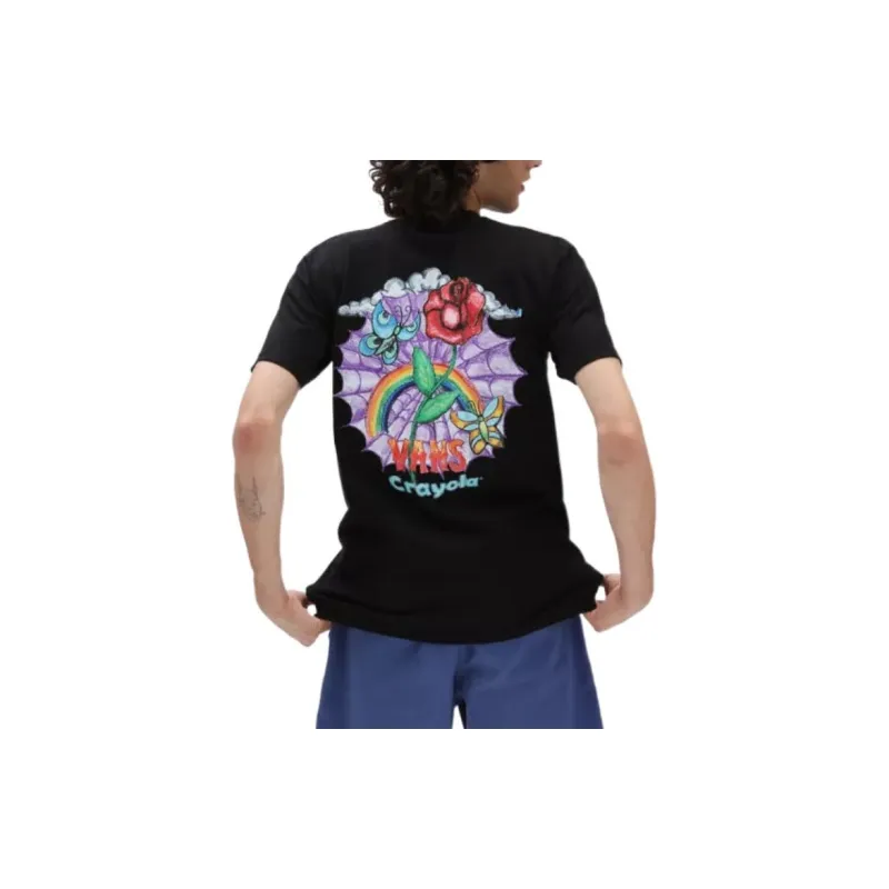 Vans X CRAYOLA RAINBOW T-Shirt Unisex Black-3