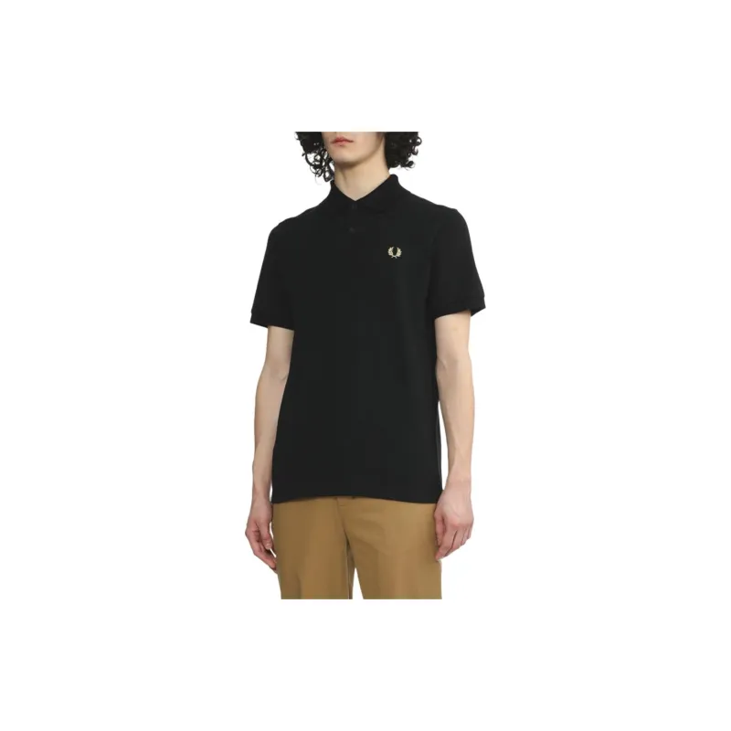 FRED PERRY SS24 Polo Shirt Men's Black-3