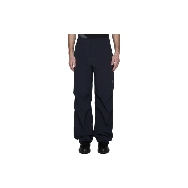 FENDI Logo Patch Ripstop Cargo Trousers-2