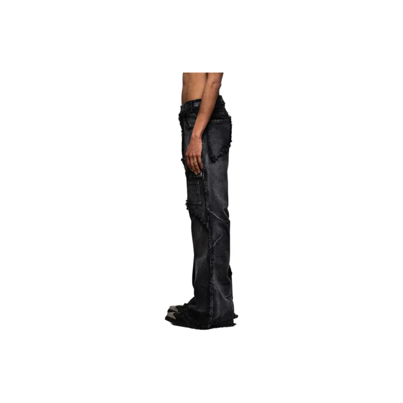 NOFAITH STUDIOS Jeans Unisex Black-3