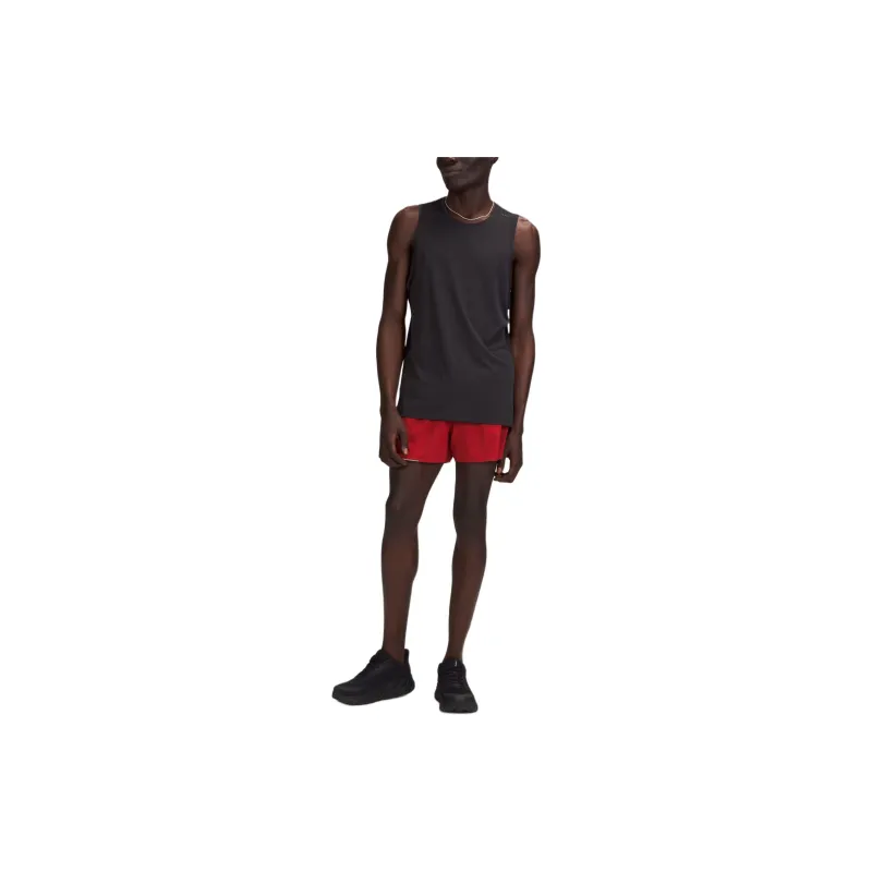 Lululemon Surge Casual Shorts 4' Men's Sports Red-2