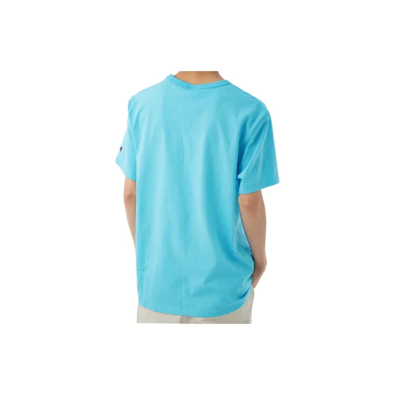 Champion T Shirts Unisex Sky Blue-4