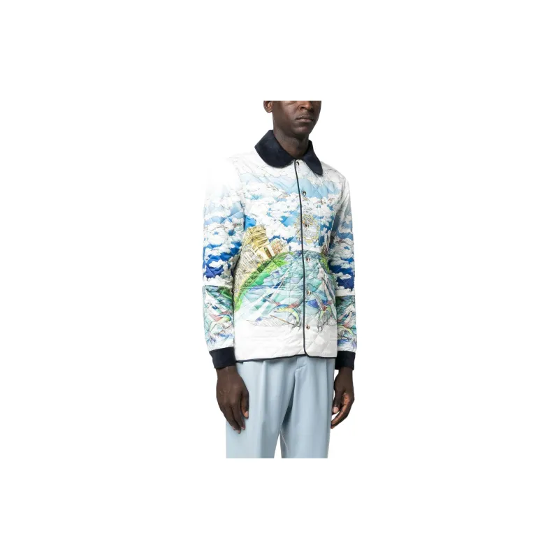 CASABLANCA Le Vol Ideal Quilted Hunting Jacket-3