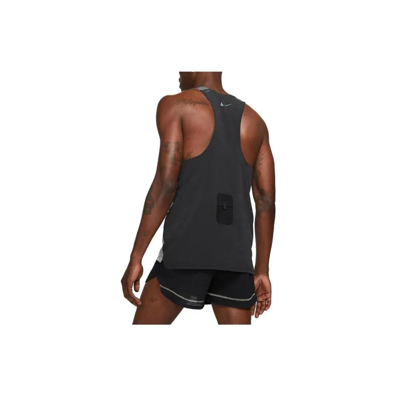 Nike Tank Tops Men's Black White-4
