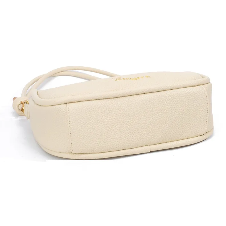SNOOPY PU Shoulder Bag Regular Women's Apricot-3