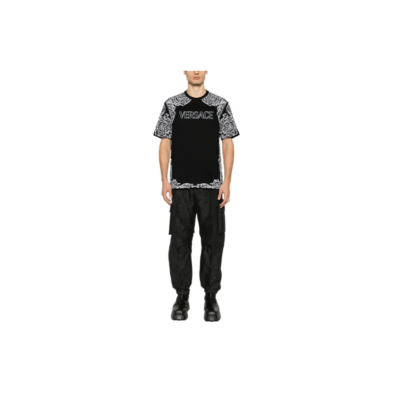 VERSACE FW23 T Shirt Men's Black-1
