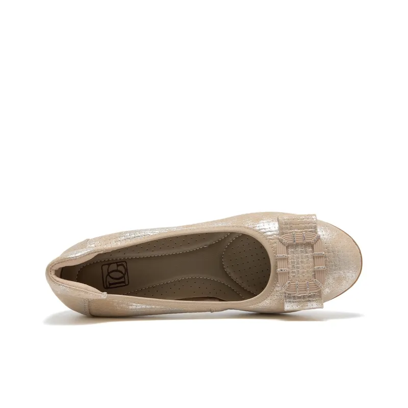 DG Women's Casual Shoes Women's Black/Apricot-6