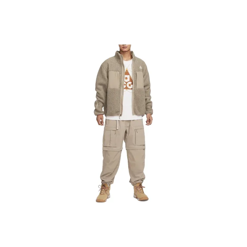 Nike ACG Velvet Jackets Men Khaki-2