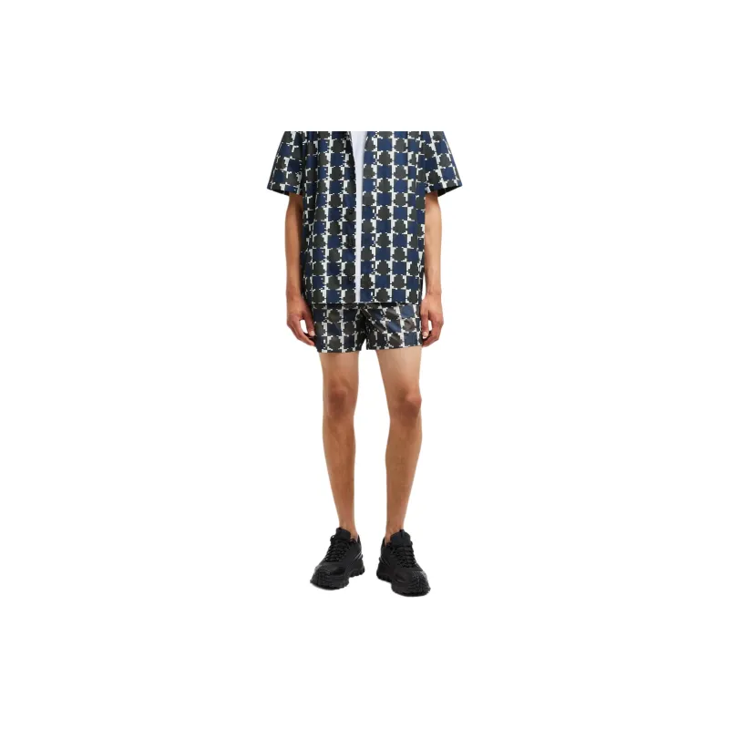 Moncler Logo print Swim Shorts-3
