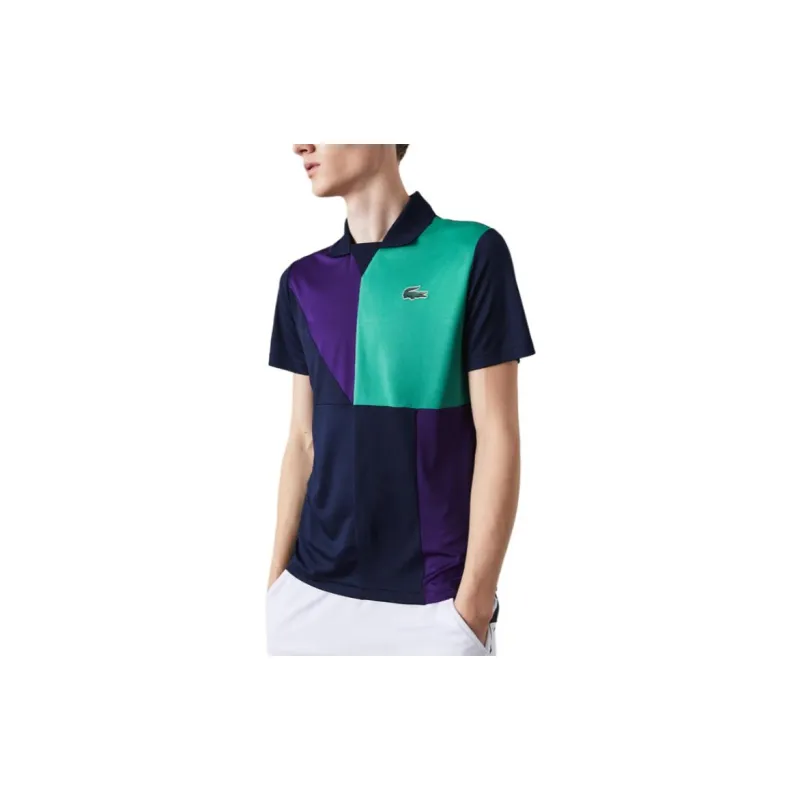 LACOSTE Polo Shirts Men Marine Blue-2