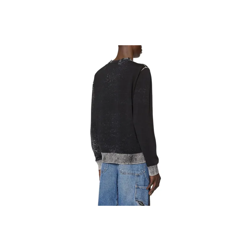 DIESEL K Larence B Reverse Printed Jumper-2