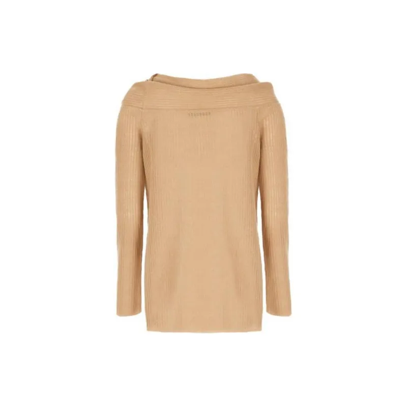 ALBERTA FERRETTI Boat Neck Raglan Sleeved Jumper-1