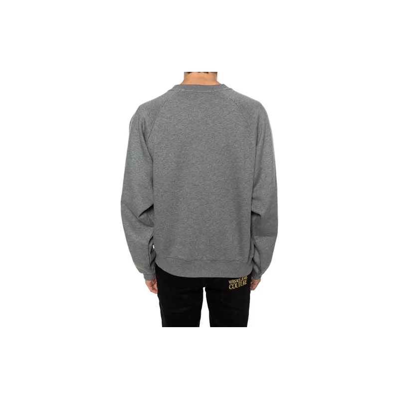VERSACE Sweatshirts Men Gray-4