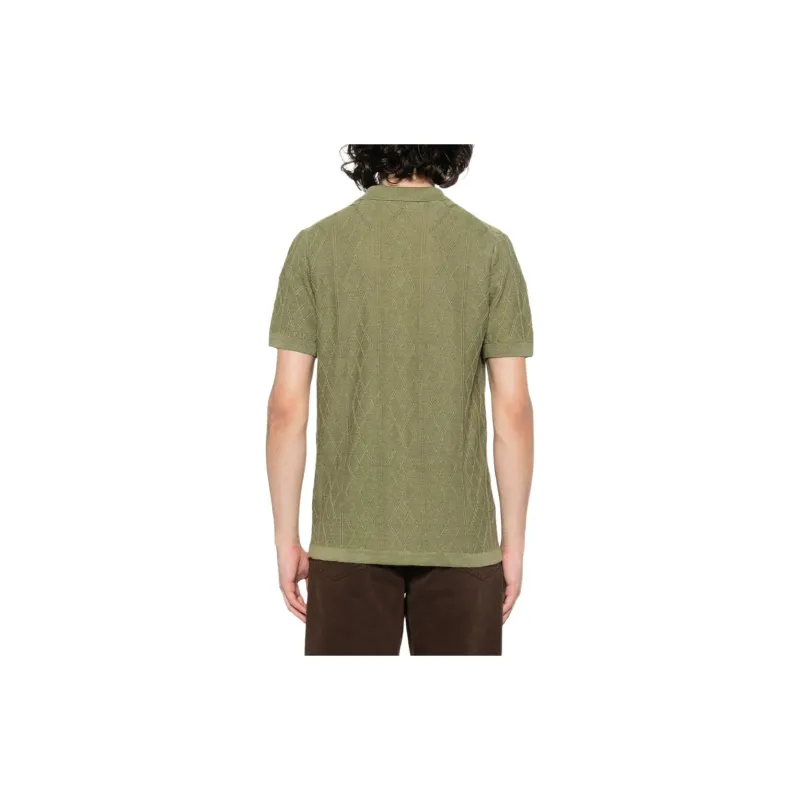 ASPESI SS24 Knitwear Men's Green Linen-1