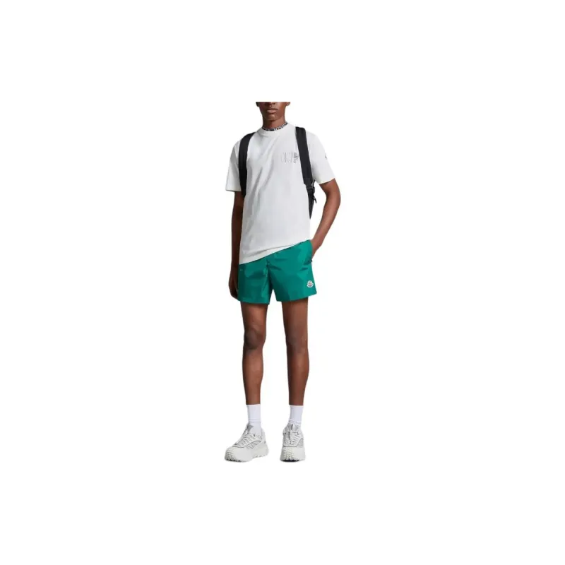 Moncler Swimming Shorts Men's Green-1
