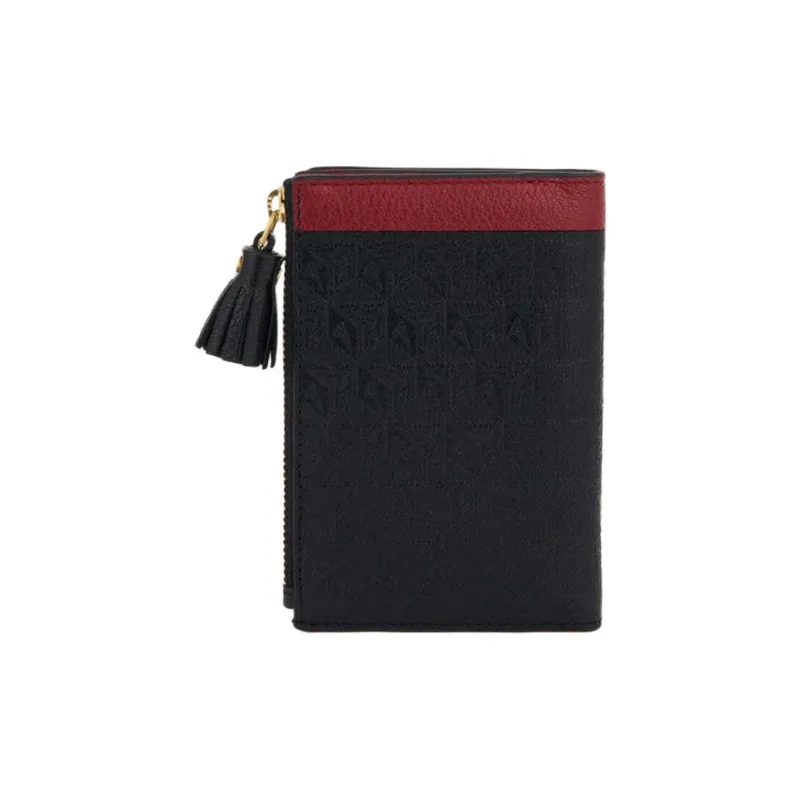 Anya Hindmarch Leather Wallet Women's Vampire Red-3