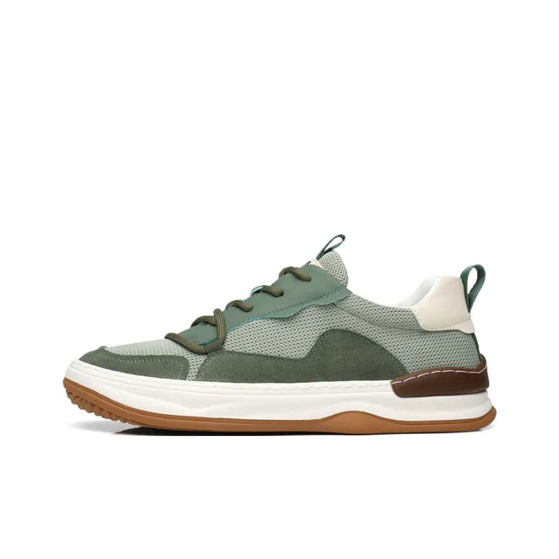 ΛOLUNKΛ Low Top Skateboard Shoes Men's-5