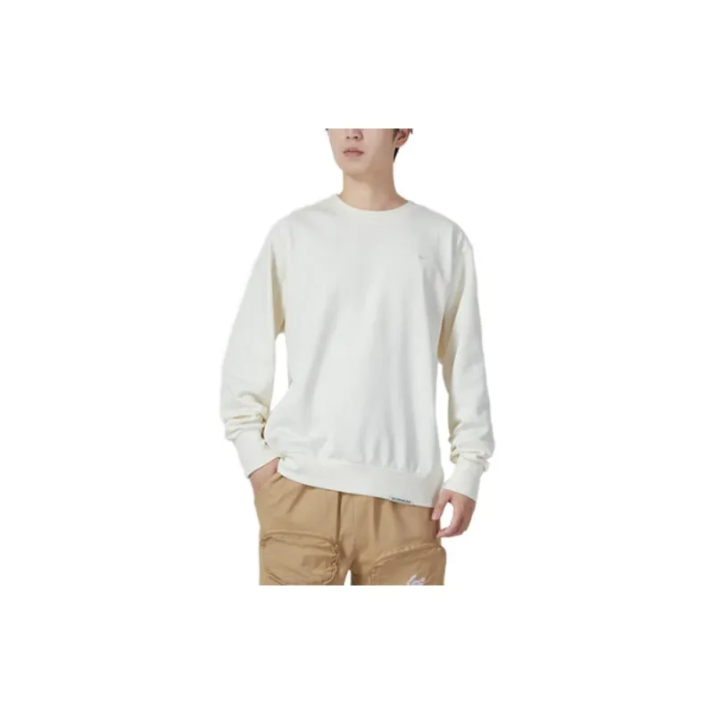 Nike Sweatshirts Men Light Ivory White-2
