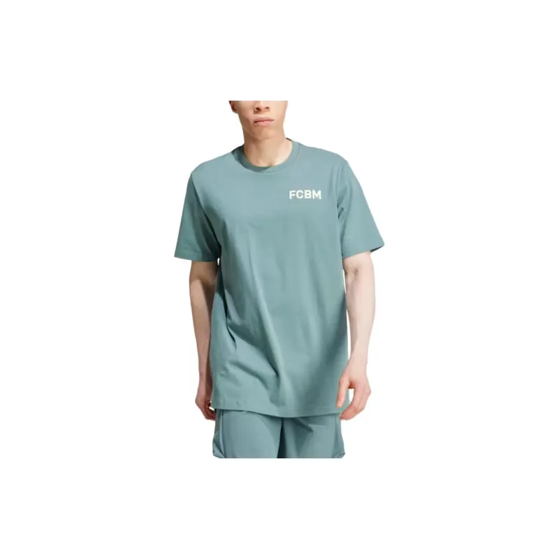 Adidas T Shirt Men's Hazy Emerald Green-1