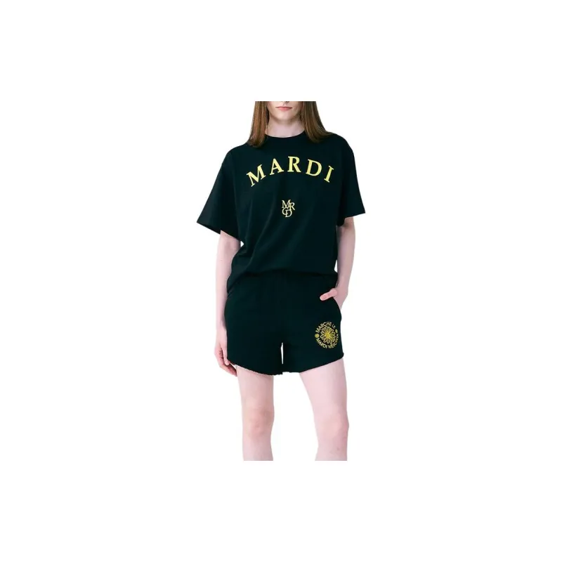 MARDI MERCREDI T-Shirt Korean Style Unisex-1