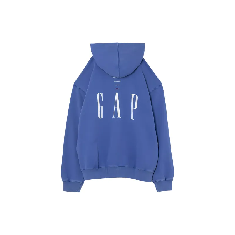 GAP 55th Anniversary Limited Edition Series Sweatshirts Unisex Bright Blue-1