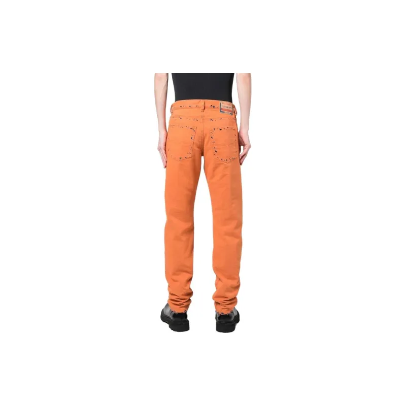 DIESEL Jeans Men Orange-3