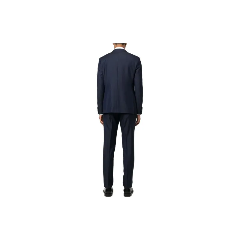 Canali Single breasted Wool Dinner Suit-2