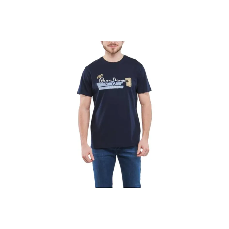 Pepe Jeans T Shirt Men's Marine Blue-1