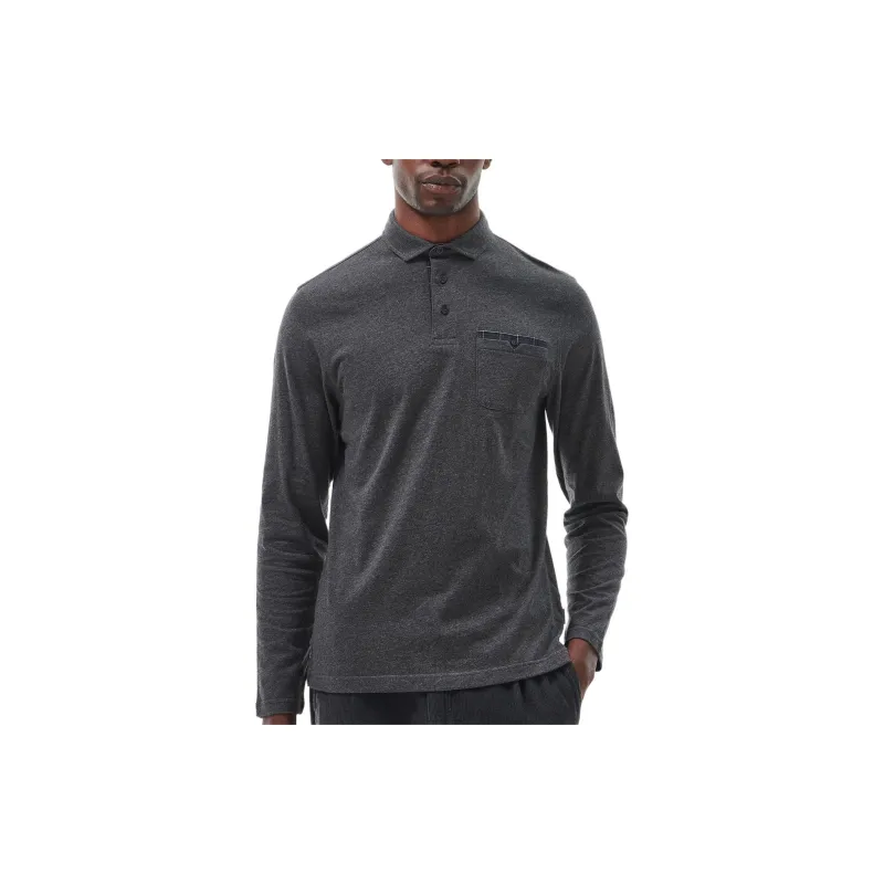 BARBOUR Barbour Corpatch Polo Shirt Polo Shirt Men's Dark Gray-1