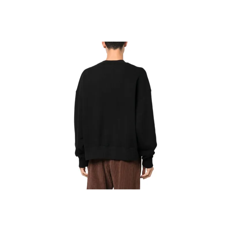 PALM ANGELS Bear Crewneck 'Black'-2