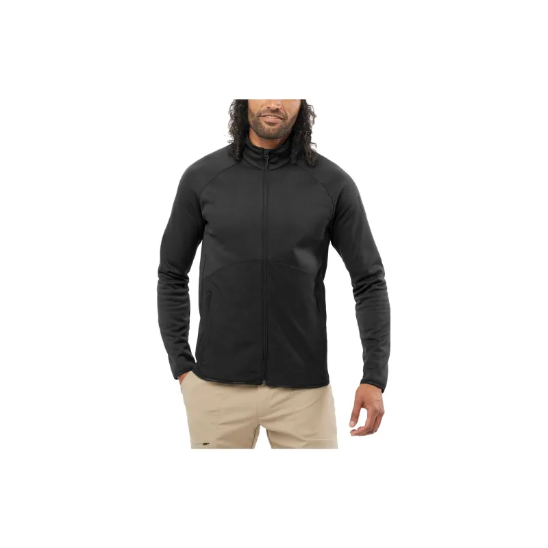 SALOMON ESSENTIAL WARM Jackets Men Black-2