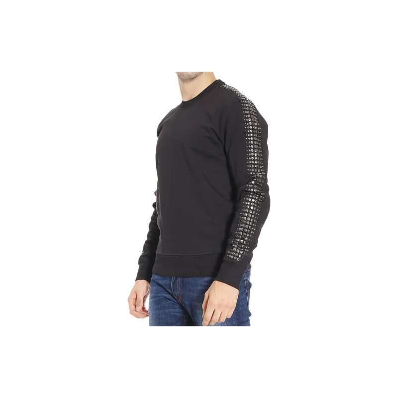 Just Cavalli Sweatshirt Men's Black-3