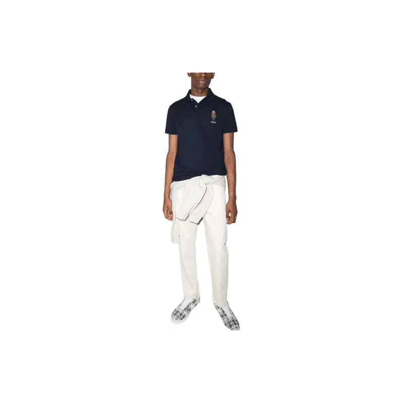 Polo Ralph Lauren SS22 Polo Shirt Men's Dark Blue-1