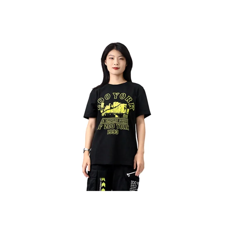Zoo York Straight T-Shirt Unisex Black-4
