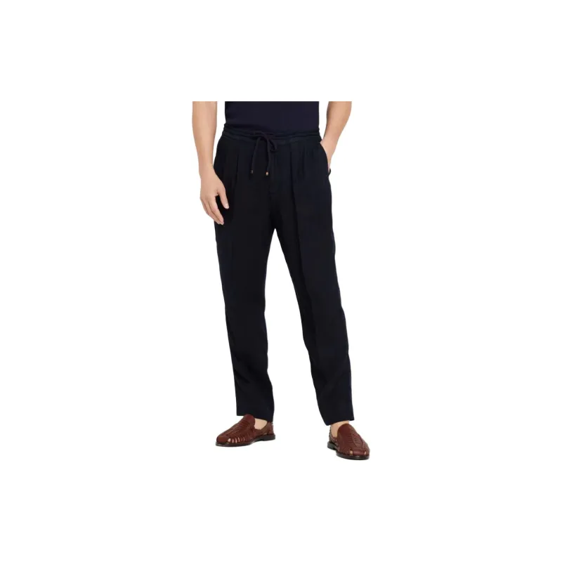 Brunello Cucinelli Elasticated Waistband Drawstring Pants-3