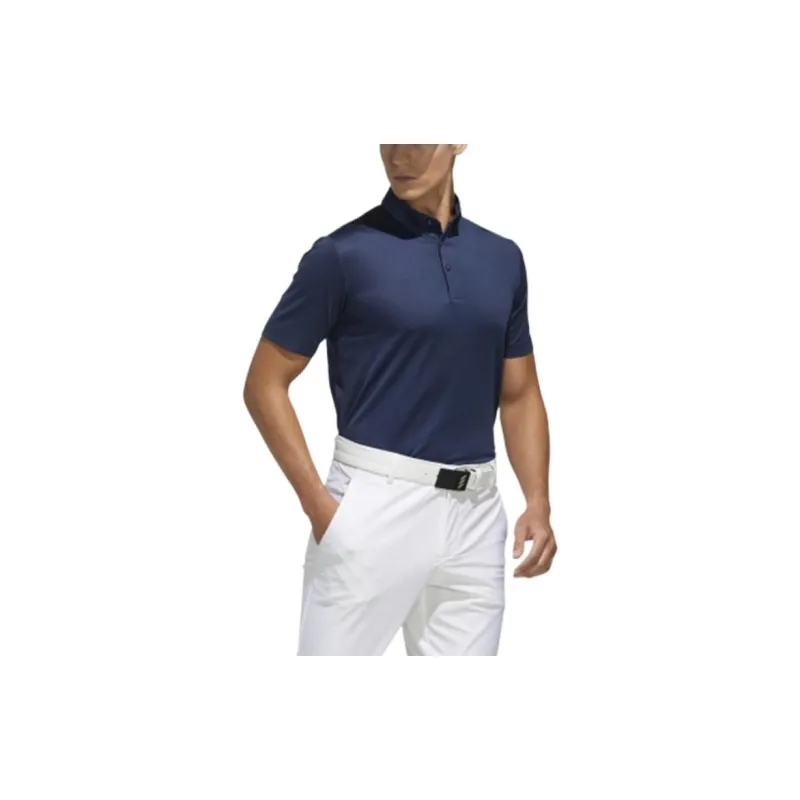 Adidas Polo Shirts Men Blue-4