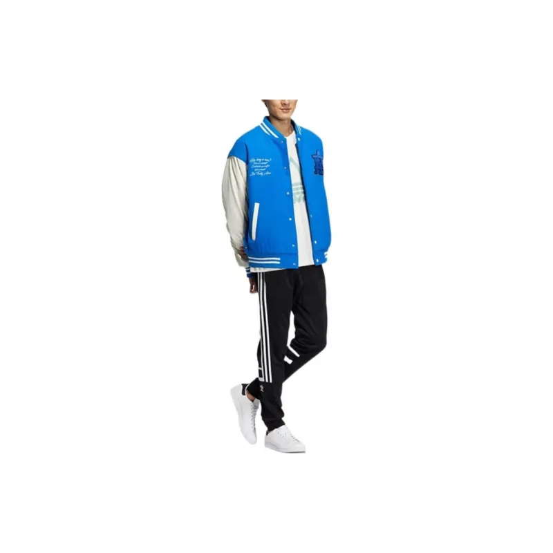 Adidas Originals Jackets Men Blue-2