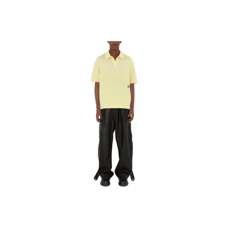 Burberry Equestrian Knight embroidered Cotton Polo Shirt-2