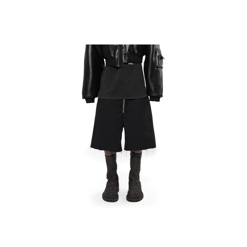 ARNODEFRANCE Casual Shorts Unisex Black-2