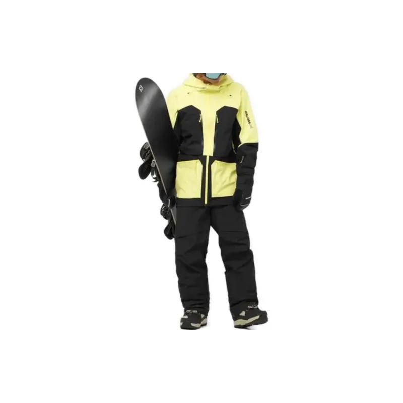 SALOMON QST GORE-TEX PRO Jackets Men Pitch Black-3