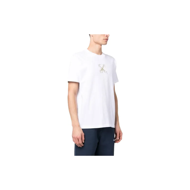OFF WHITE T Shirts Men White-2