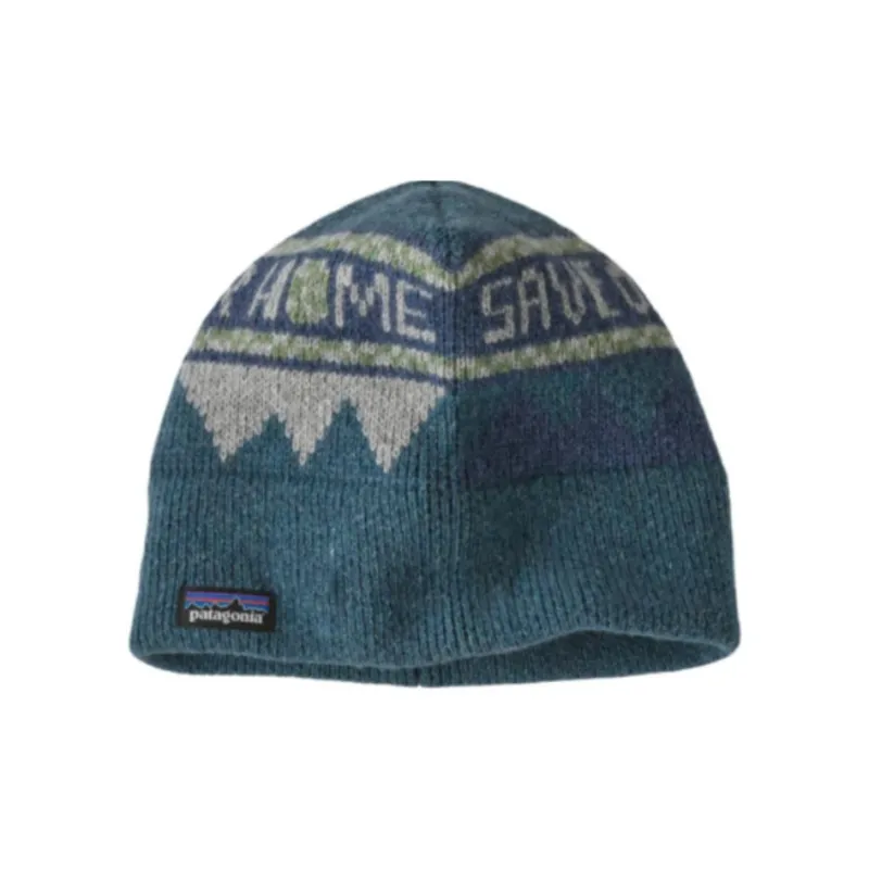 Patagonia Recycled Wool Beanies Unisex Blue-1