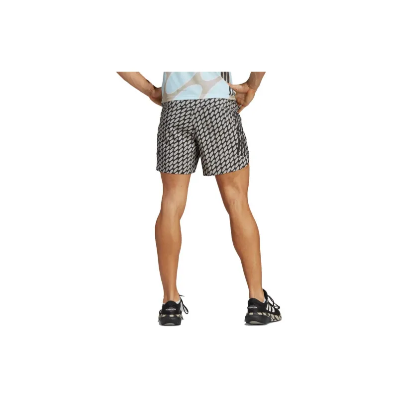 Marimekko X Adidas X Marimekko Sports Shorts Men Preppy Silver Gray-2