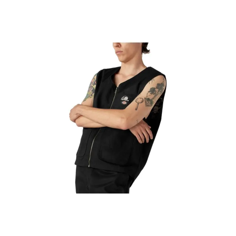 Dickies Vests Men Asphalt Black-3