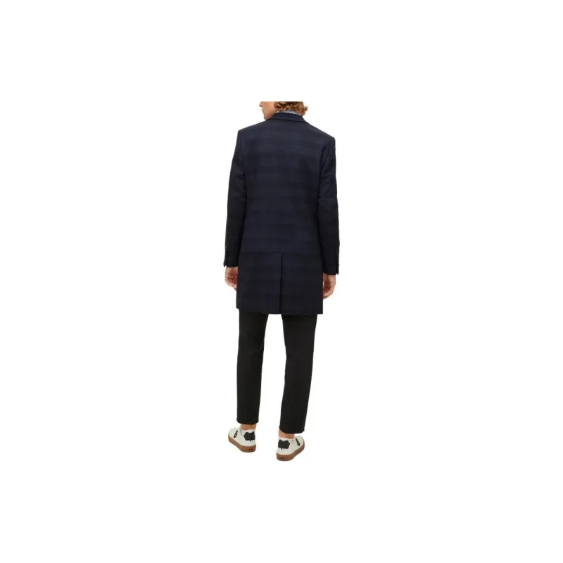 HUGO BOSS Coats Men Marine Blue-3