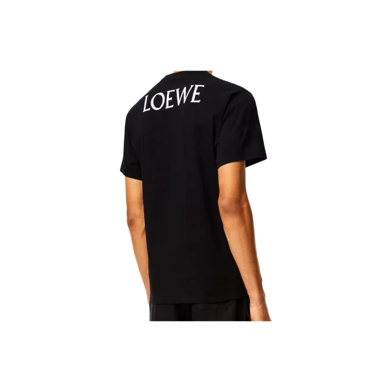 LOEWE T-Shirts Men Black-3