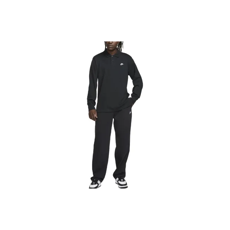 Nike Sportswear Club Knitted Sweatpants Men's Black-3